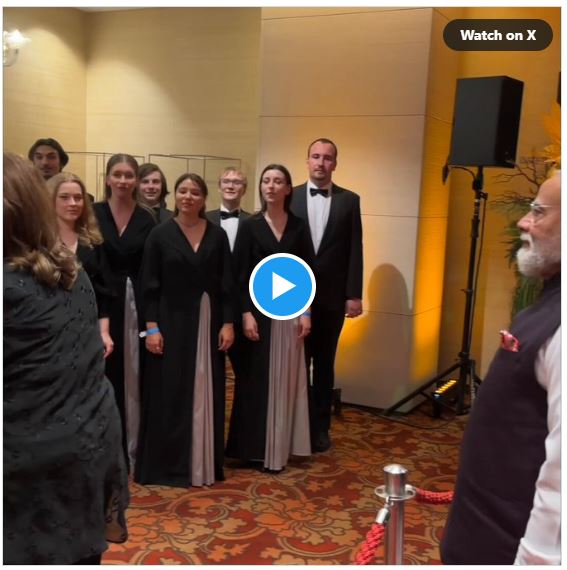 &lsquo;Vande Mataram&rsquo; Resonates in Bratislava as Slovakia Welcomes Indian Delegation